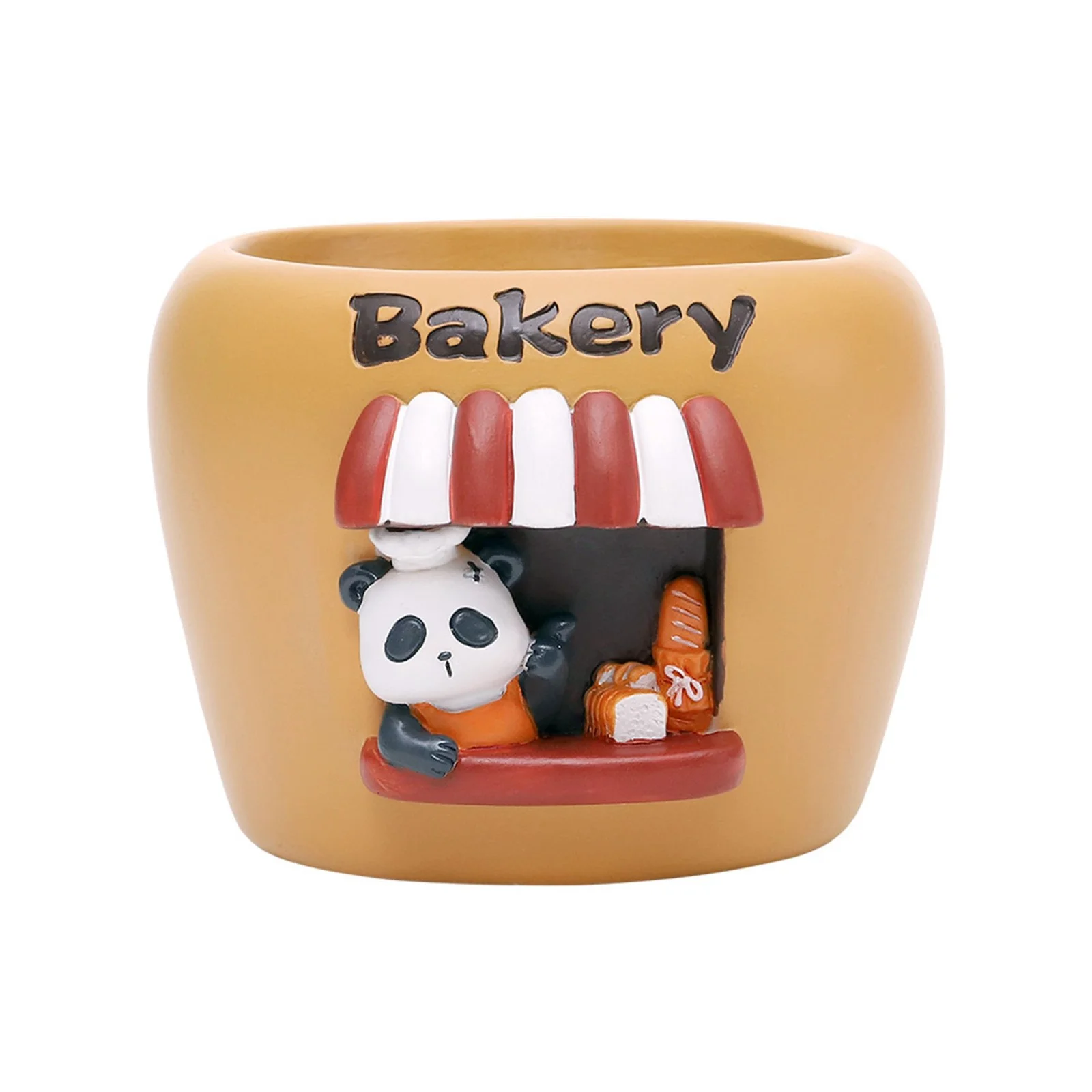 Flower Basket for Flower Girl Cartoon Cute Pet Resin Succulent Small Flower Pot Home Balcony Decoration Green Gardening Creative Micro Succulent Flower Pot