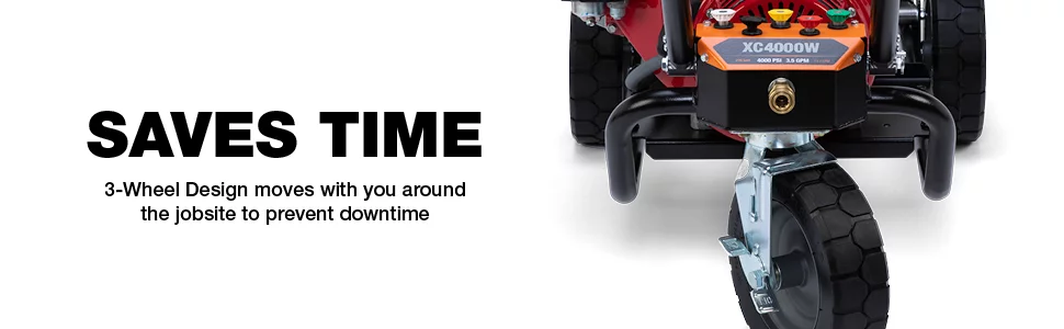 Generac Power Systems 8872 GENERAC POWER SYSTEMS XC4000W - 4000 PSI GAS POWER WASHER