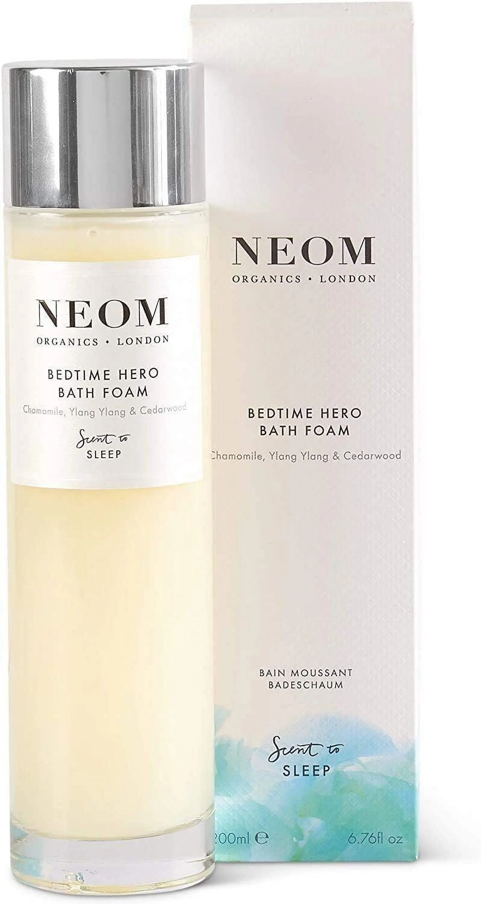 Neom Organics BEDTIME HERO Bath Foam Chamomile,Ylang Ylang & Cedarwood - 200ml