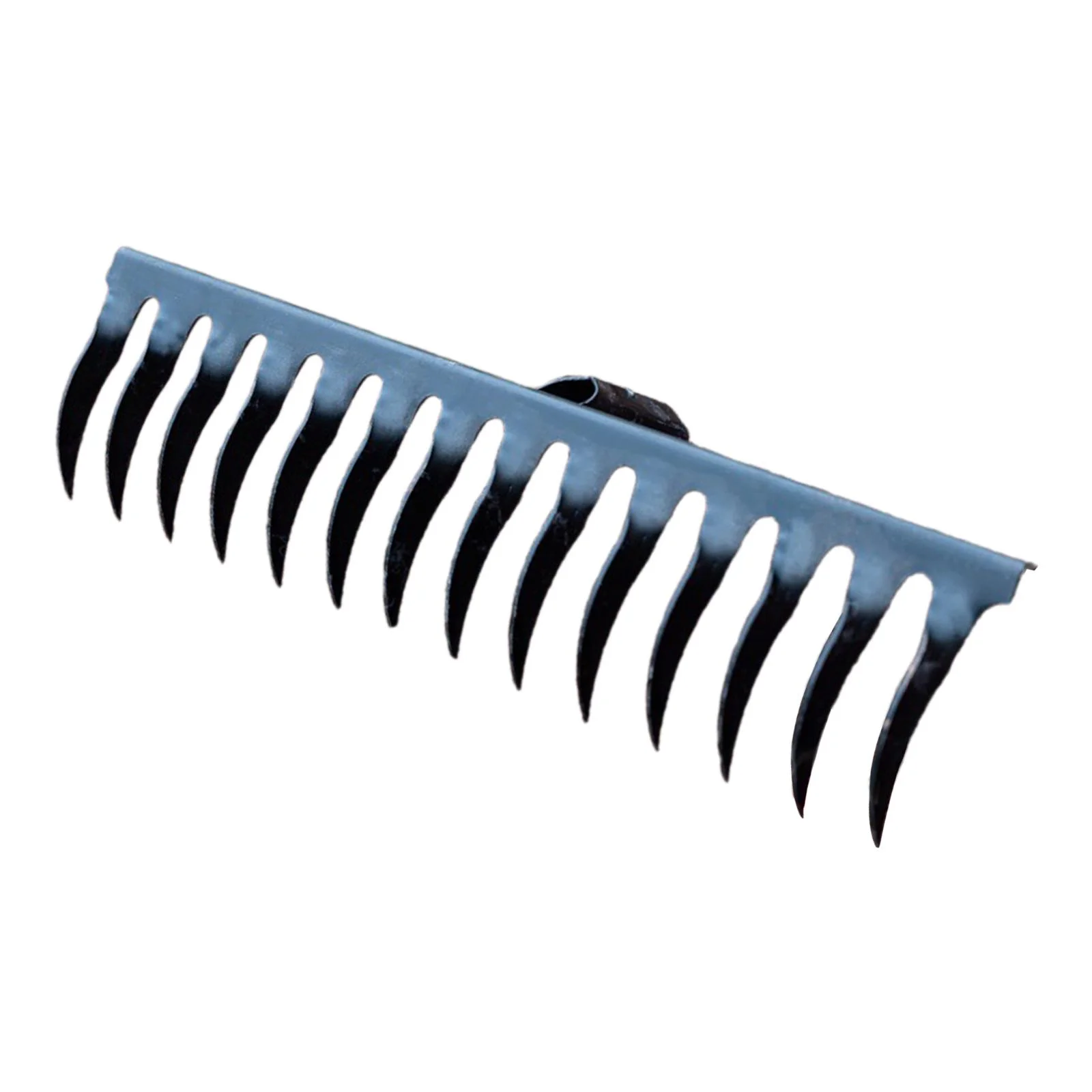 Colaxi Garden Rake Head Gardening Rake Gardening Tool Heavy Duty Soil Rake Agricultural Rake for Mulching Yard Cultivating Loosening 14 Tines