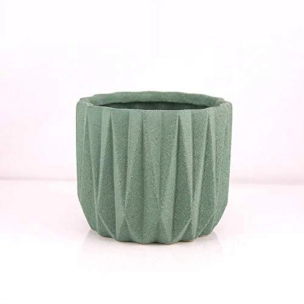 Geometric Ceramic Pot for Plant (5.75