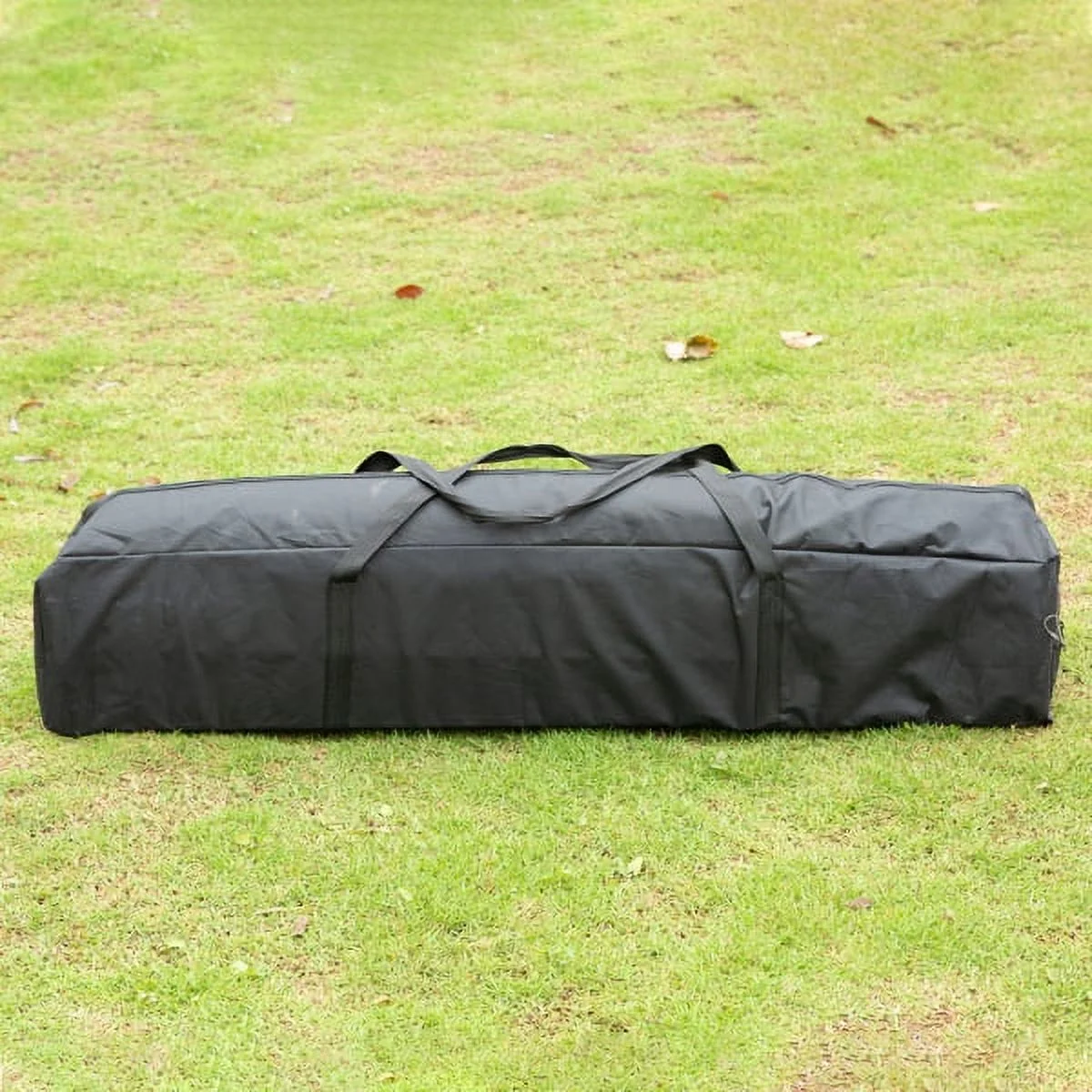 Fithood 8*6ft Plastic Sprayed Iron Pipe PE Mesh Foldable Greenhouse Shed Green