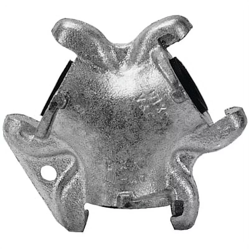 Air King 2-Lug Triple Connection, 5/16 in dia x 4-9/32 in W x 3-3/4 in H, Brass (Global Investment Cast)