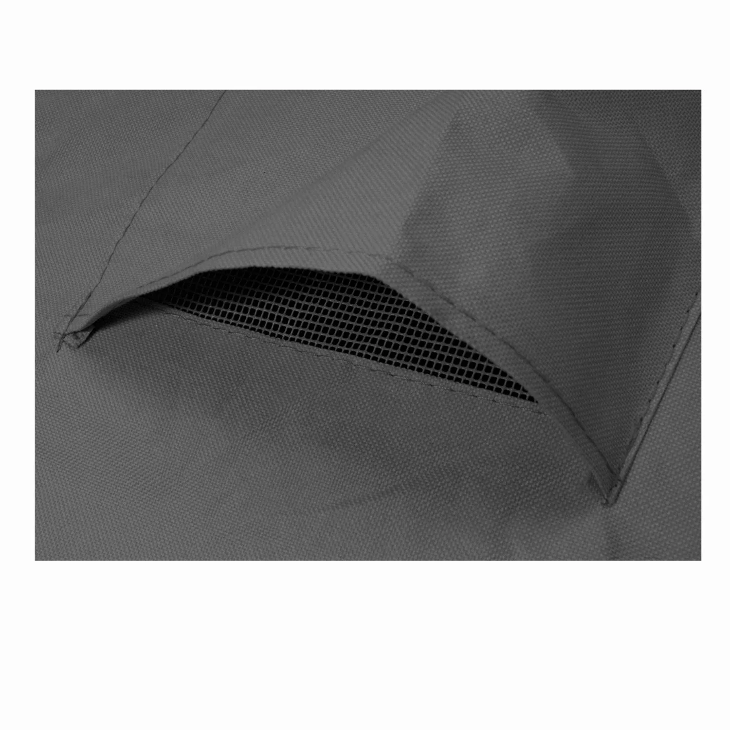 KHOMO GEAR - Heavy Duty Log Rack Cover - 8 Feet - Titan Series - Grey