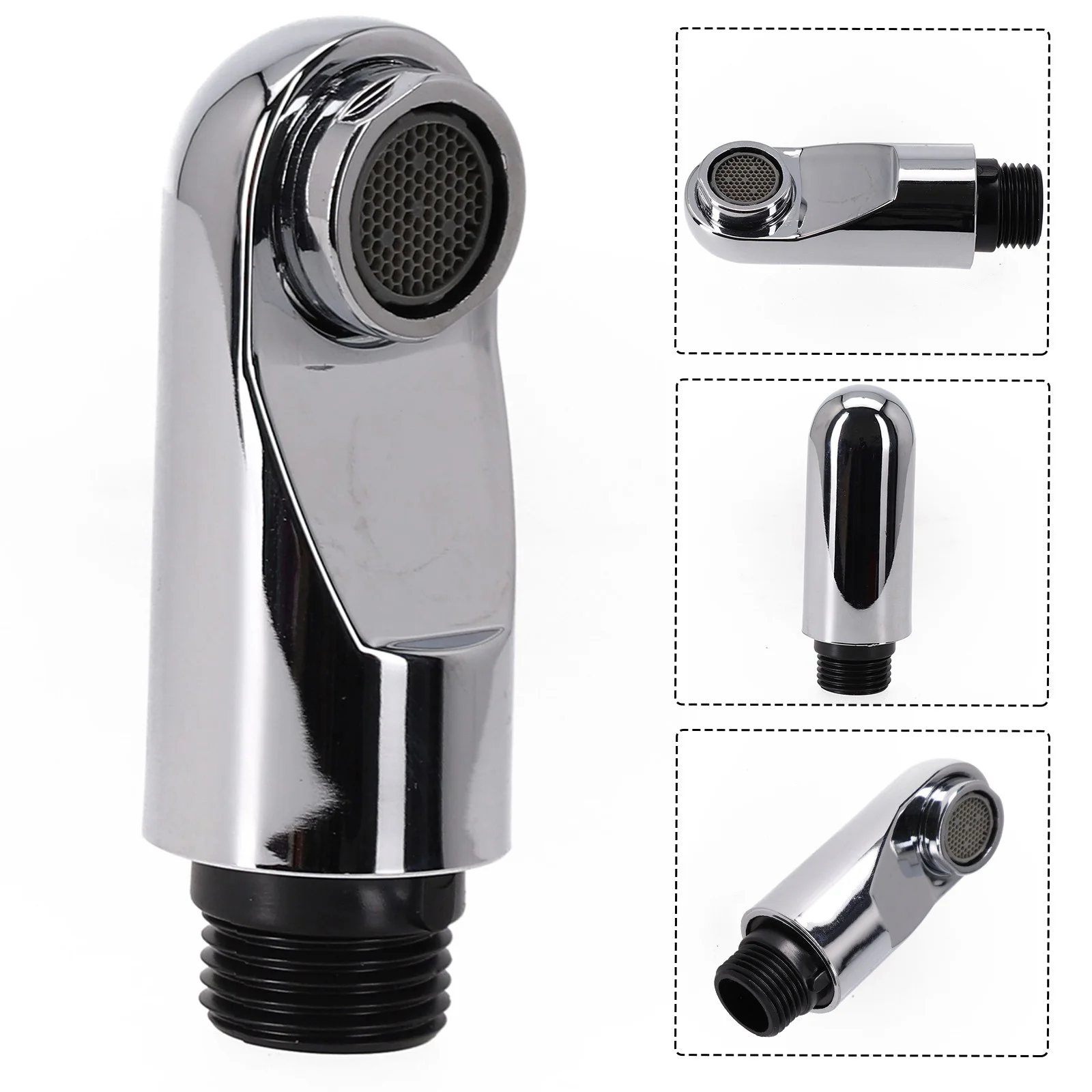 Kitchen Sink Shower Pull-out Hand-held Two-Function Basin Faucet Nozzle