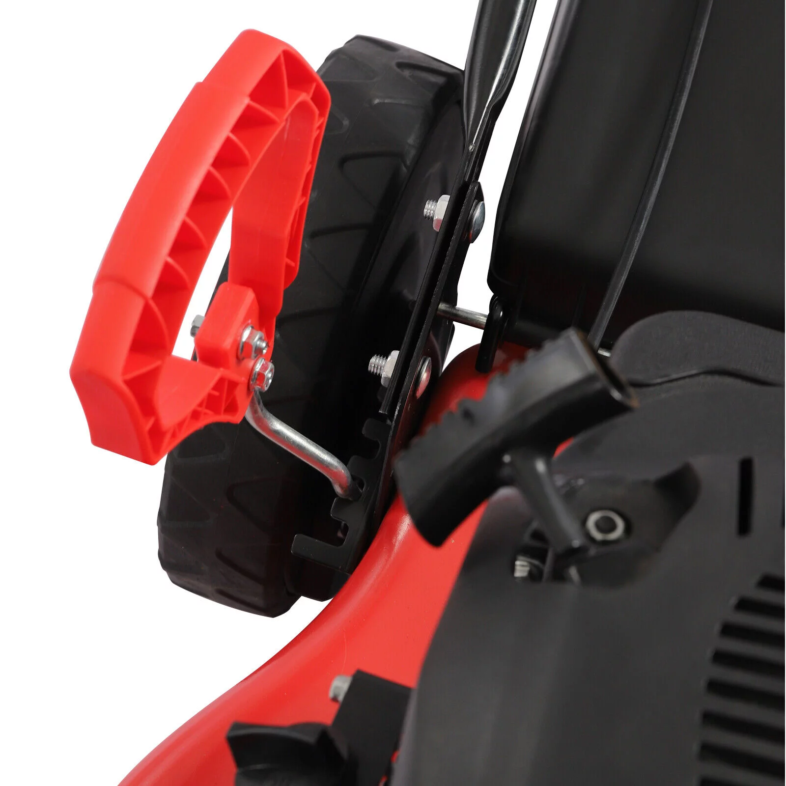 173cc 4-Stroke Engine Gas Powered Lawn Mower Walk-Behind+Grass Collecting Bag