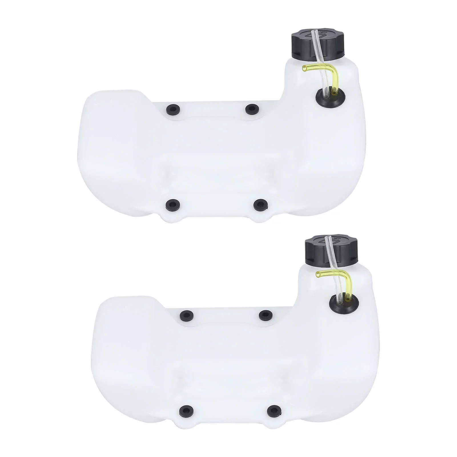 TICFOX 2PCS Fuel Tank Plastic Stable Garden Trimmer Cutter Oil Tank for CG430 CG520 Strimmers Garden Fuel Tank