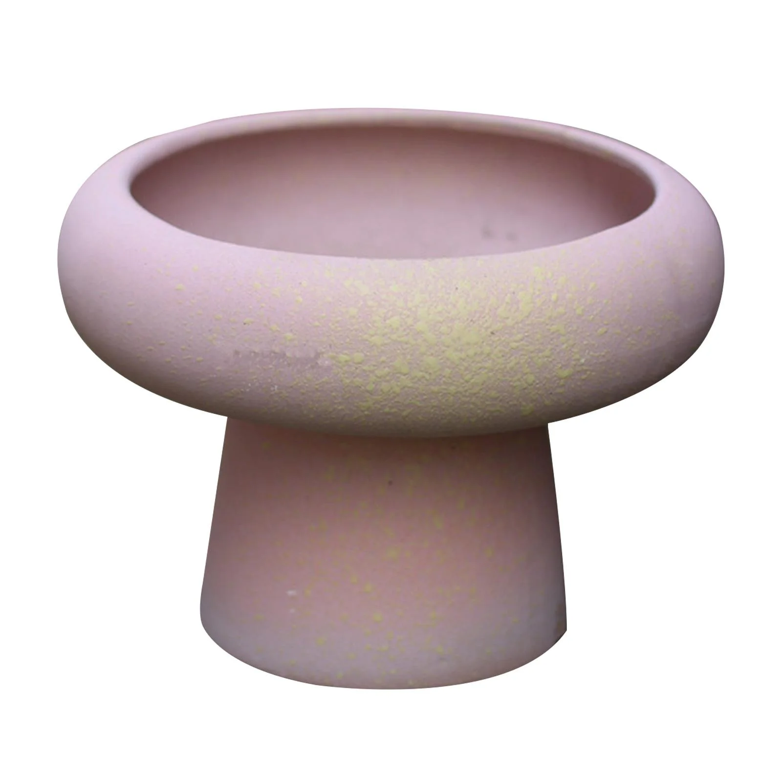 SunniMix Ceramic Flower Pot Creative Modern Simple Planter for Courtyard Yard Desktop Pink