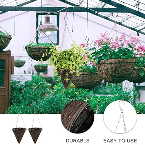 ERINGOGO 2 Packs Hanging Planters, 27