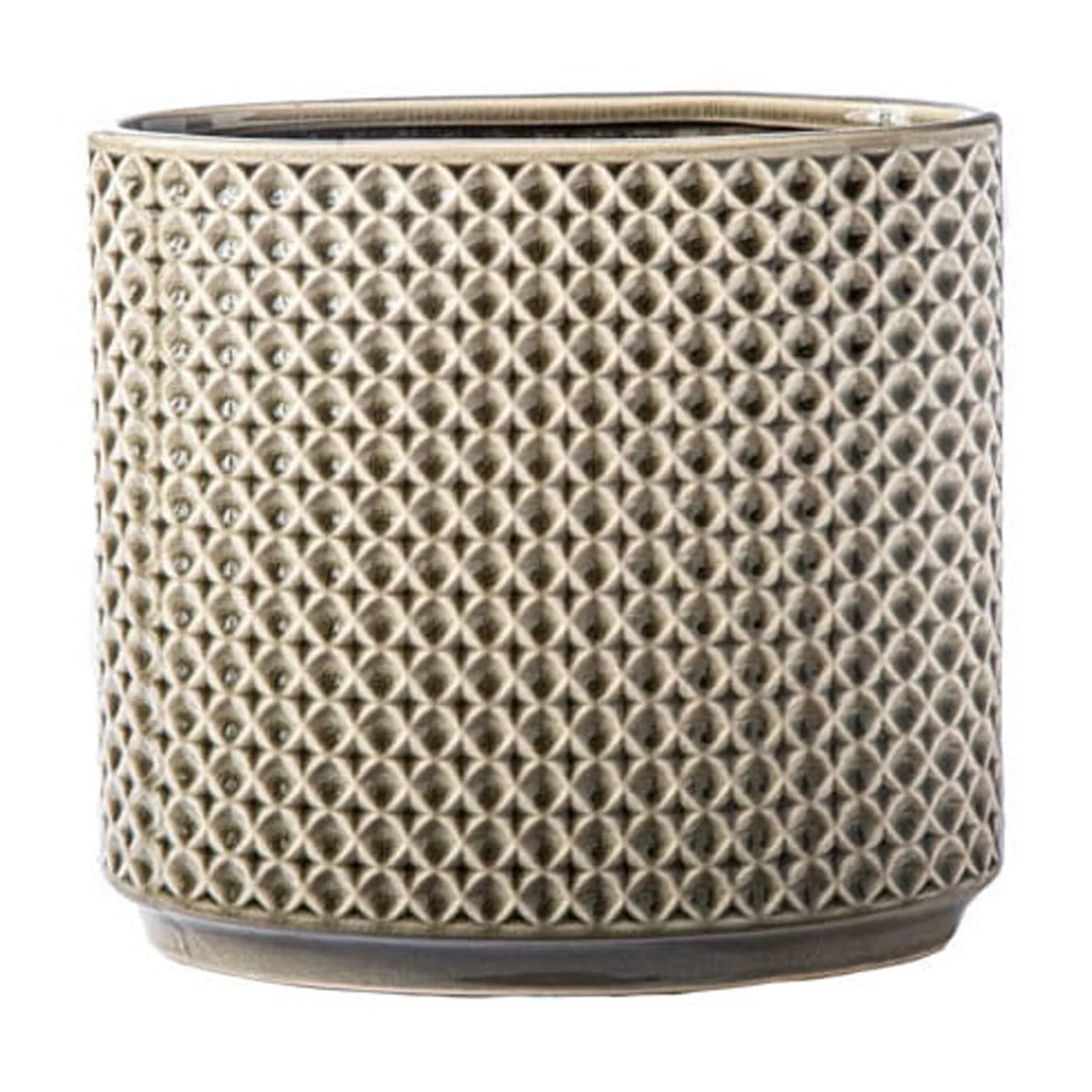 Urban Trends Ceramic Oval  Pot