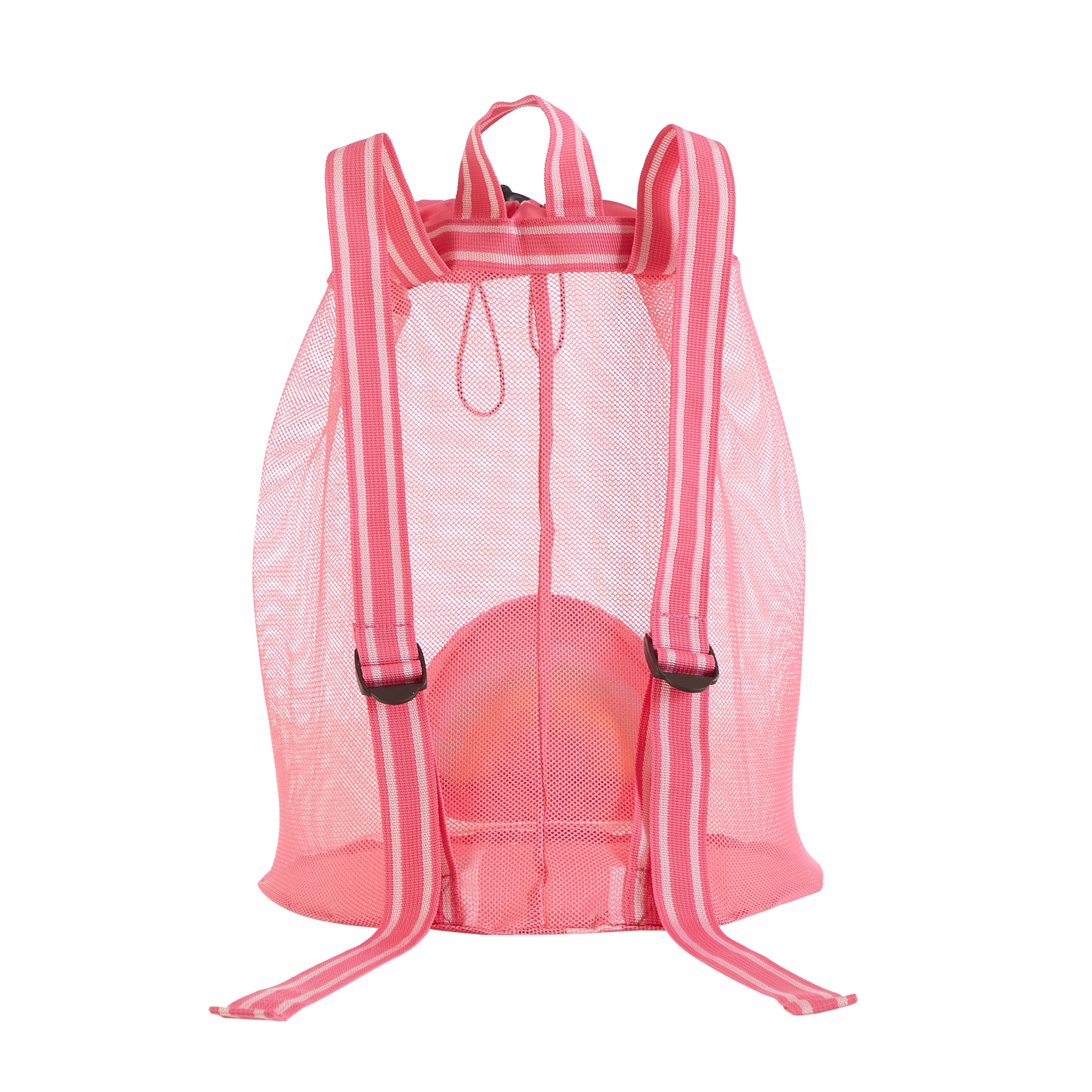 Sunshine Squad Rainbow Beach Convertible Mesh Backpack