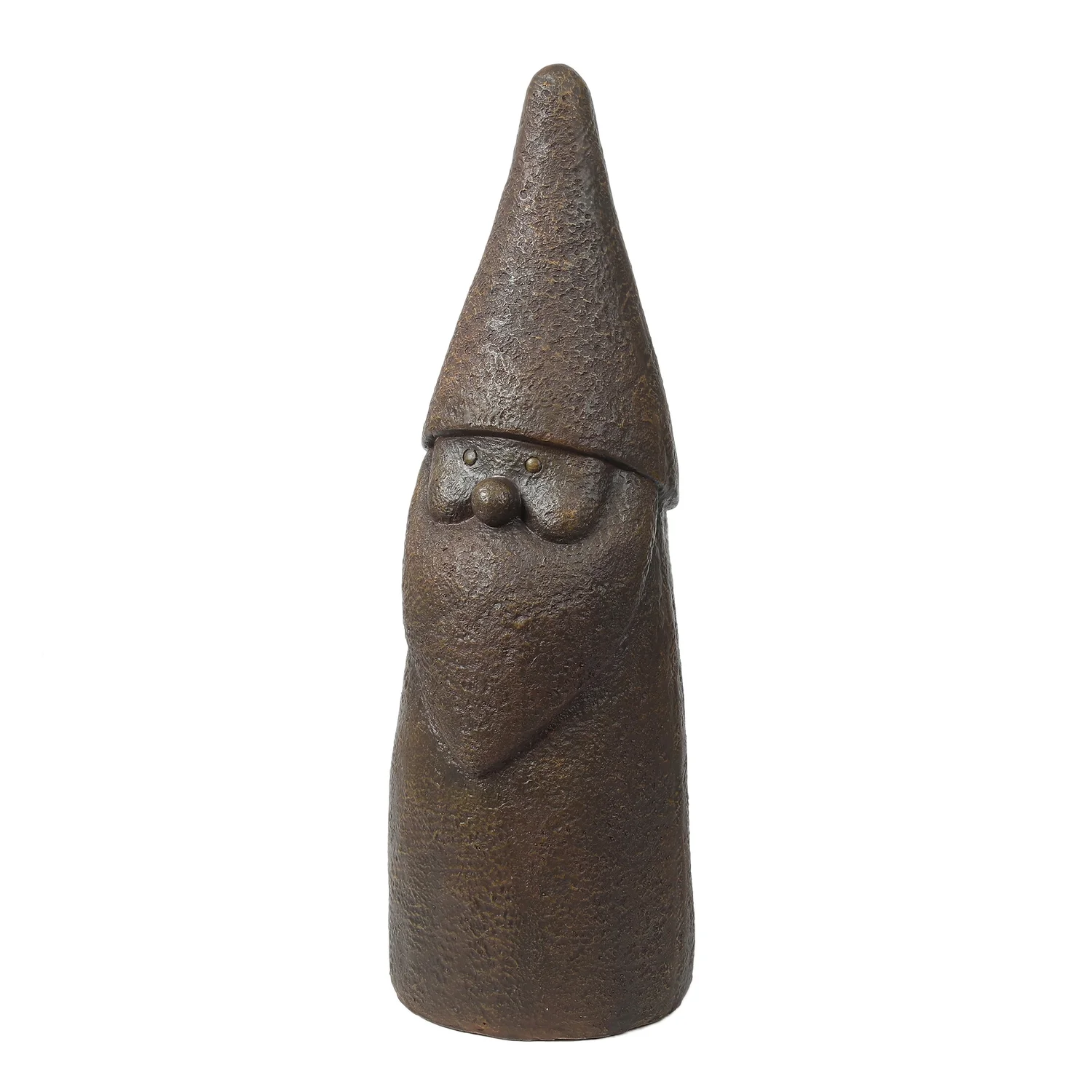 HomeStock Naturally Nice Brown Mgo Elf Gnome Garden Statue