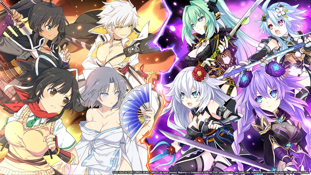 Neptunia X Senran Kagura Ninja Wars