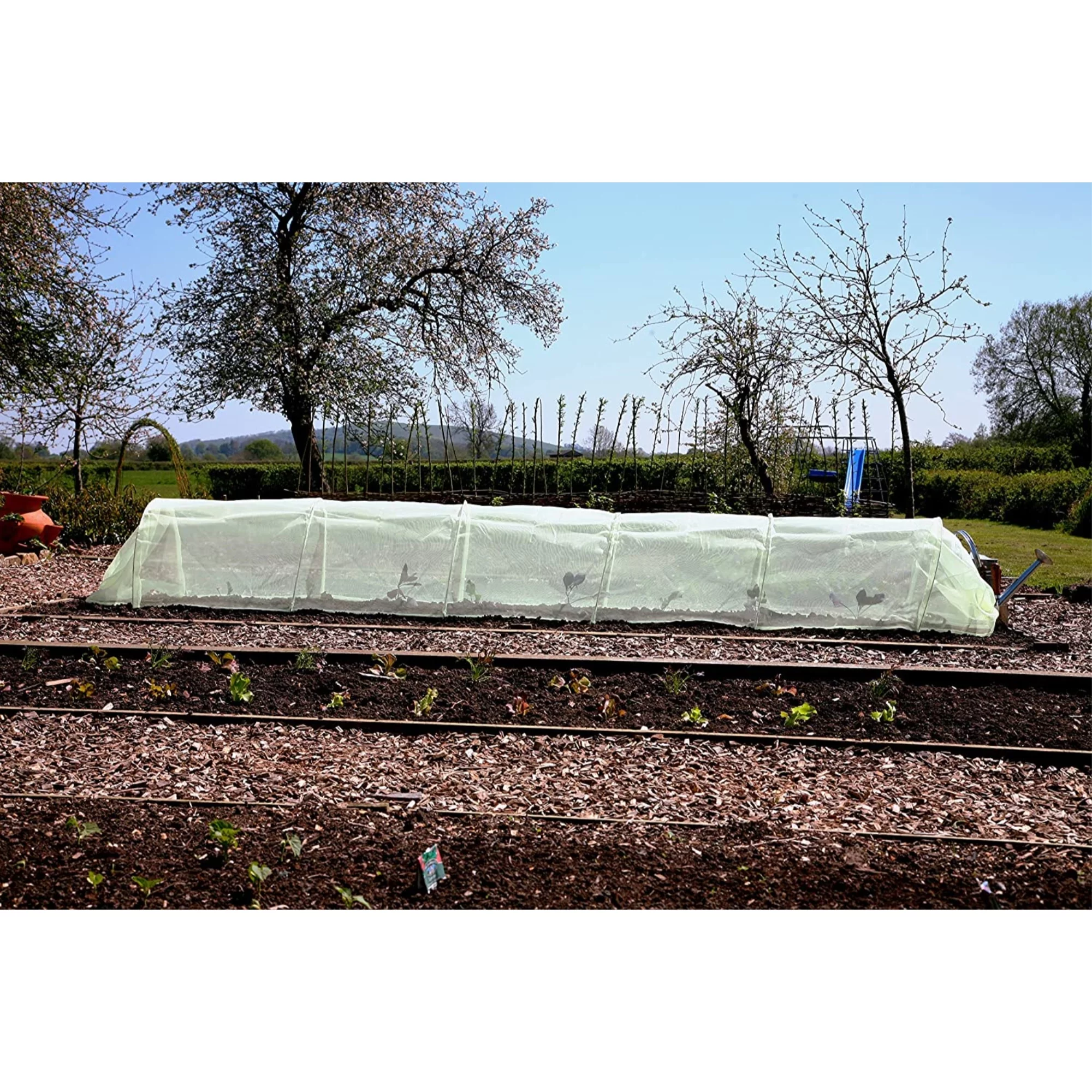 Tierra Garden (#50-5030) Haxnicks Easy Micromesh Tunnel Garden Cloche, Standard