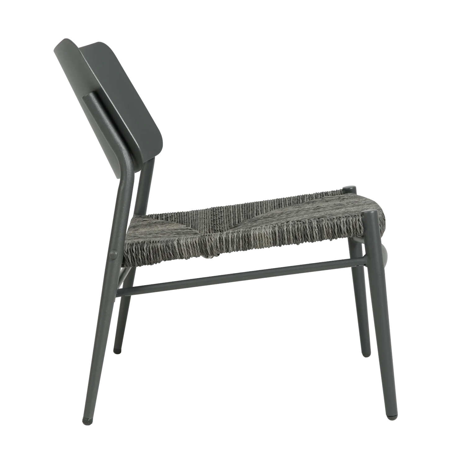 Aluminium 3 Piece Patio Set Bistro Table and Chairs Set   Backyard  Garden  Living Room  Light Gray