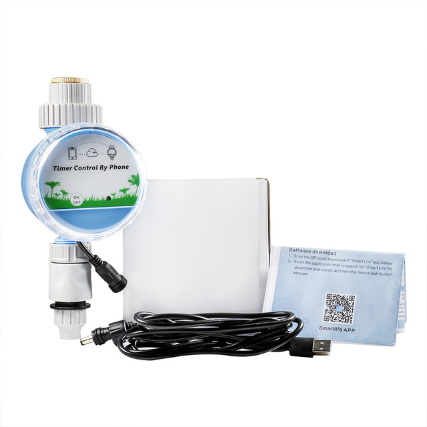 Irrigation Bluetooth WiFi  Flower Watering Controller Timing Watering Artifact Automatic Smartphone Remote Timer