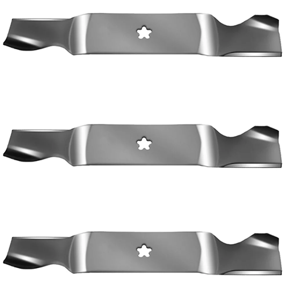 RAParts (3) Lawn Mower Blades for Craftsman Fits Husqvarna AYP Riding Mower with 54