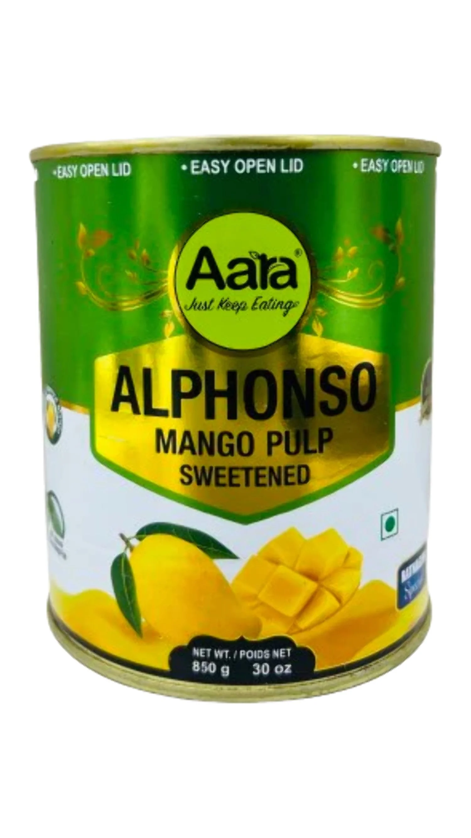 Aara Alphonso Mango Pulp (Sweetened)