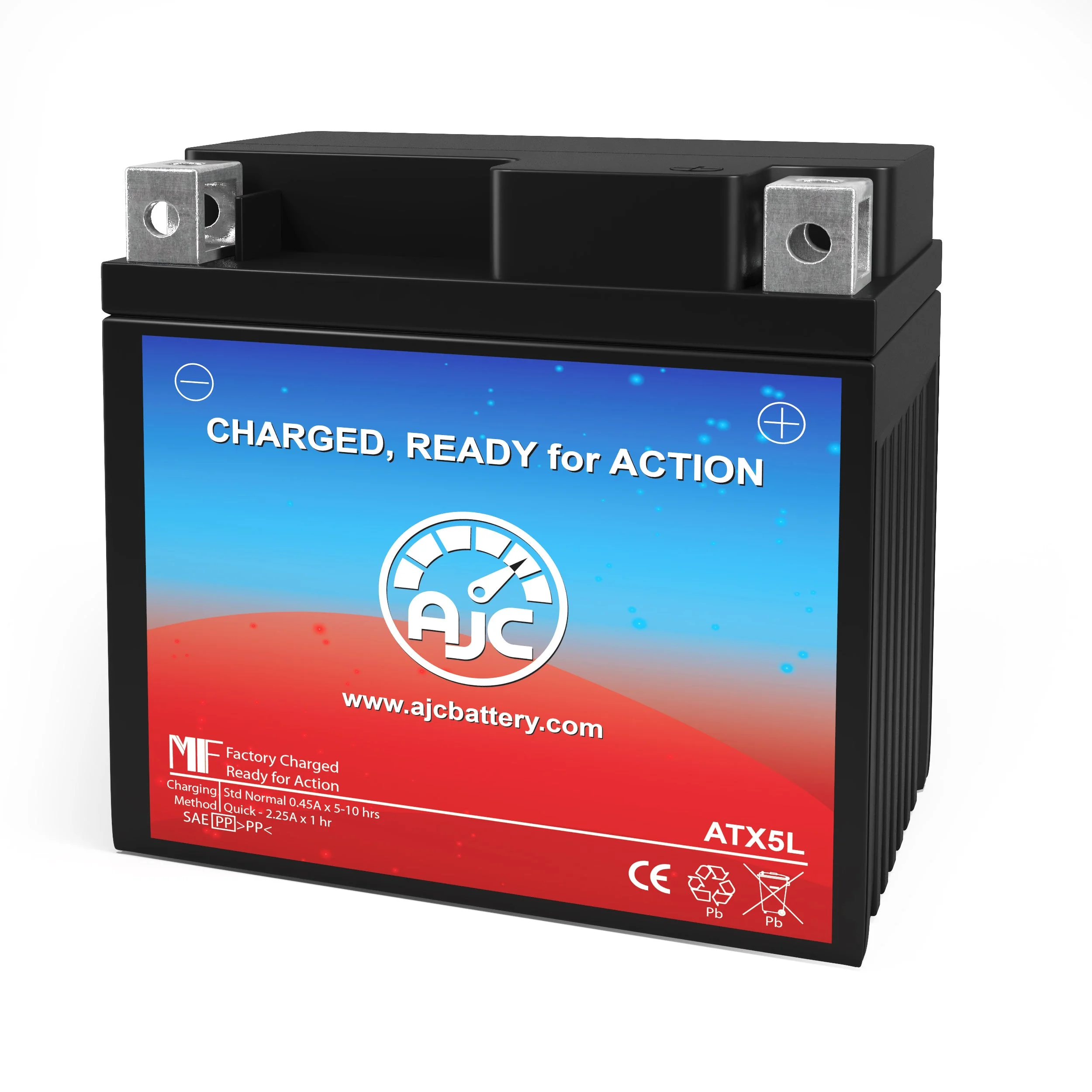 AJC Battery Compatible with Husqvarna TE 300CC Motorcycle Replacement Battery (2014-2017)