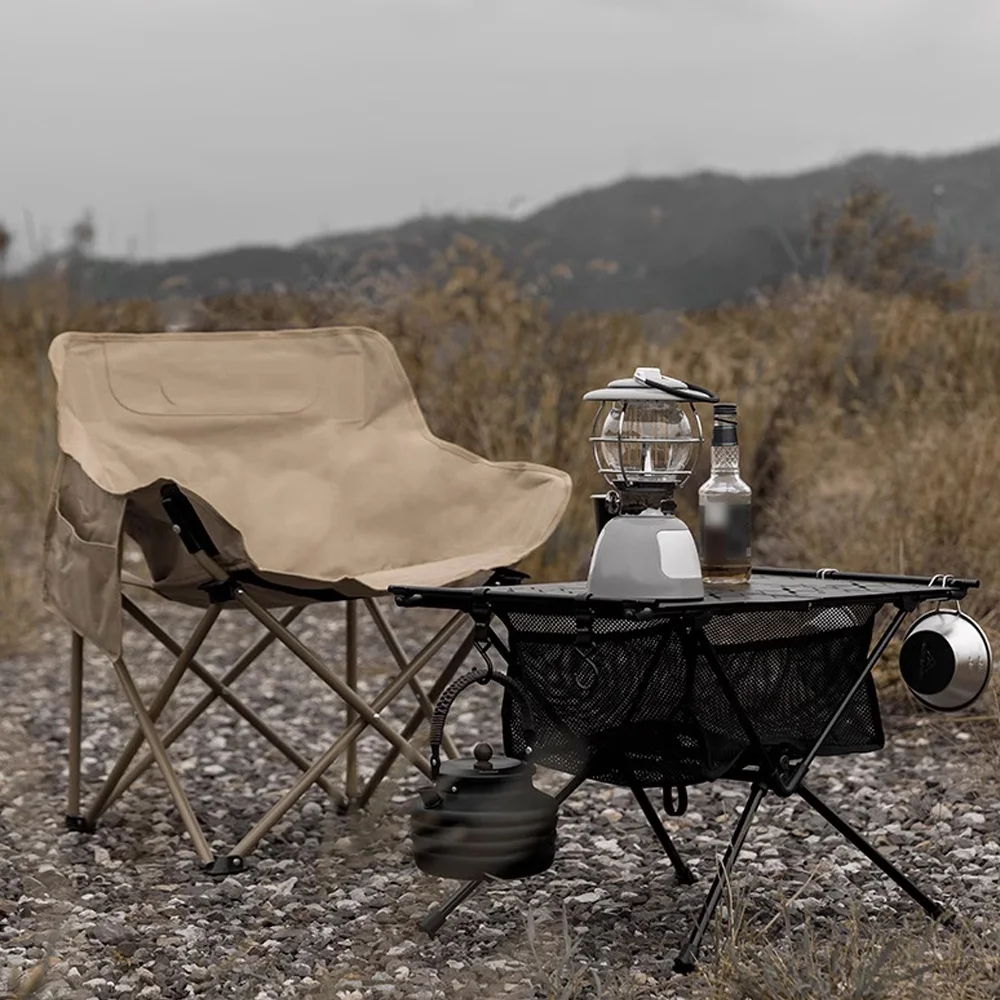 Folding table,Table Alloy Portable Picnic Table Table Alloy With Net With Net With Carry Twirltide Table With Carry