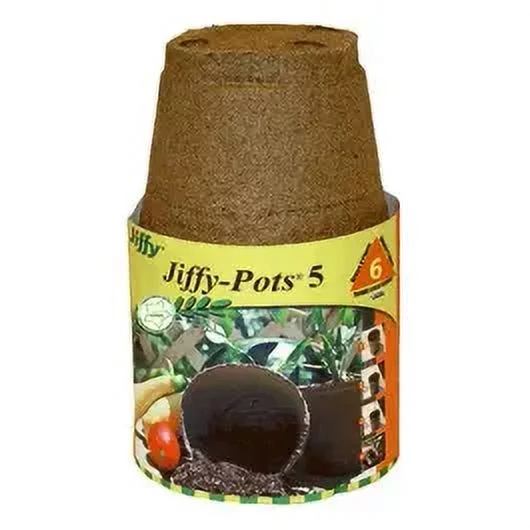 1PC Ferry Morse JP506 Jiffy Peat Pot 6-Pack