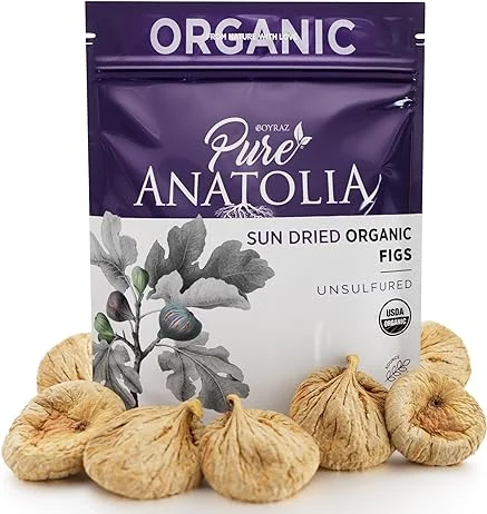 Pure Anatolia Figs Sun Dried Org 5 Oz - Pack Of 6