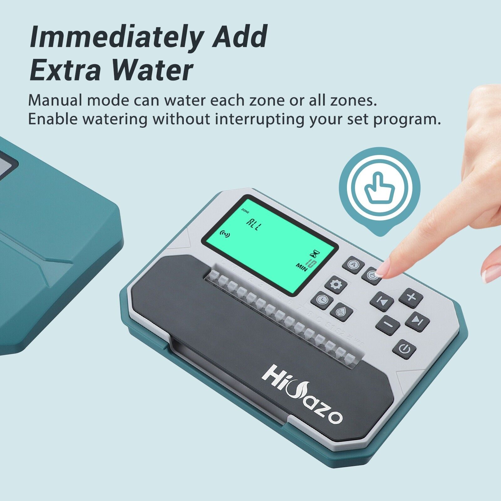 Lawn Irrigation System Watering Timer Controller Garden WiFi Sprinkler Control