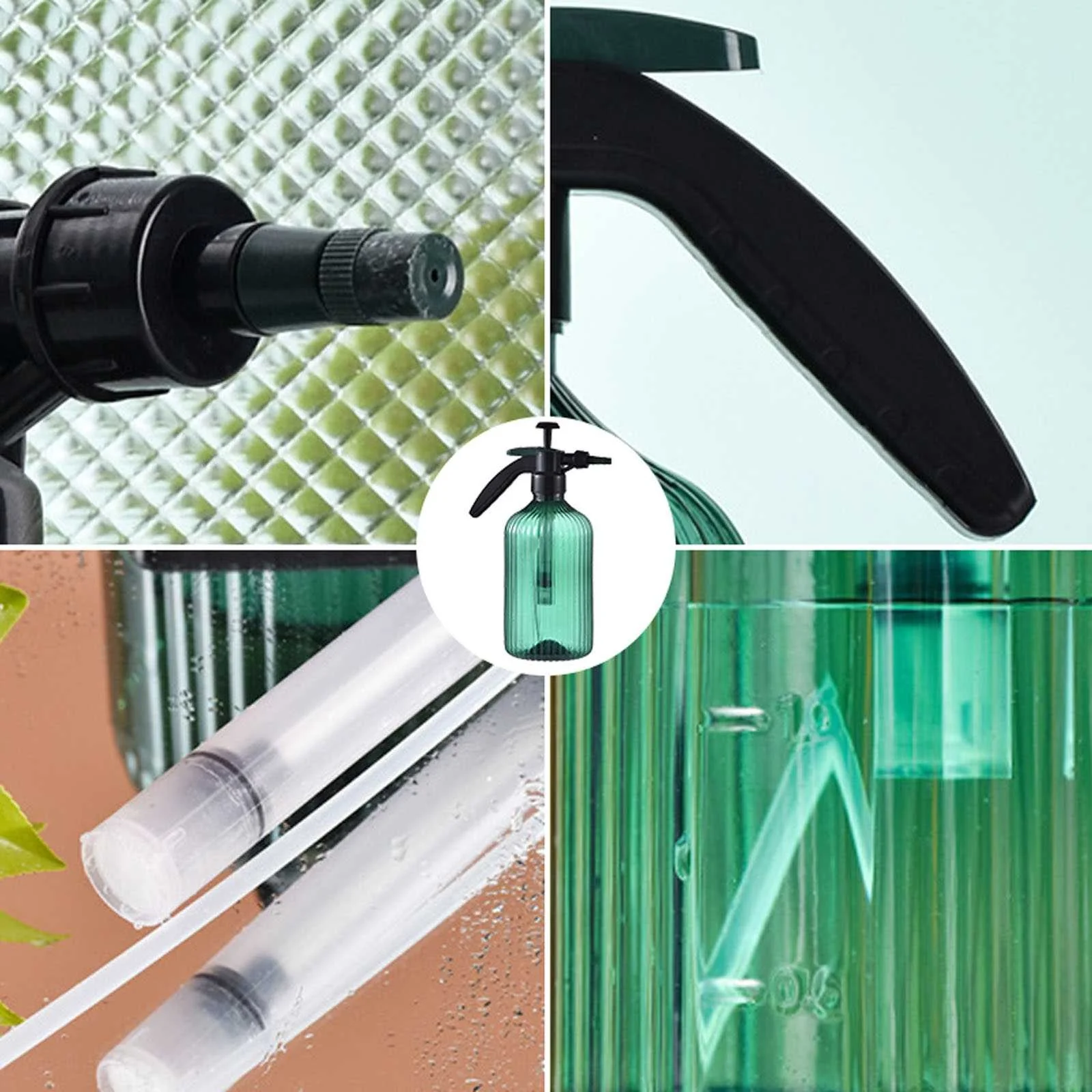 Bnnlsa Irrigation SuppliesFine Mist Spray Bottle Plastic 2L Hand Held Pressure Plant With Top Pump Empty Water Sprayer Watering Can With Adjustable Nozzle