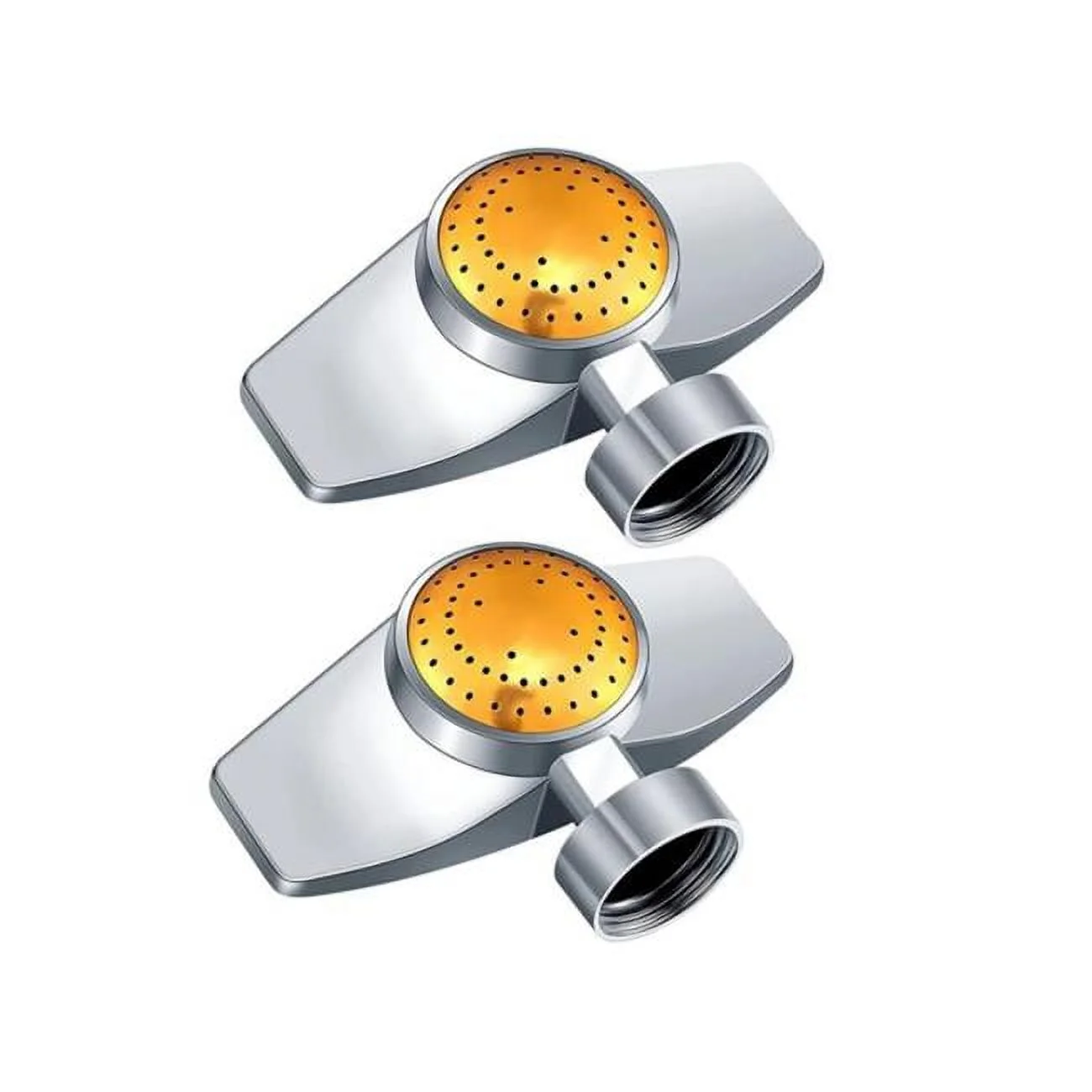 Fresh Fab Finds  Circular Spot Sprinkler 360 deg Small Circle Sprinkler with Gentle Water Flow Covers up to 30 ft. Lawn Garden - 2 Piece