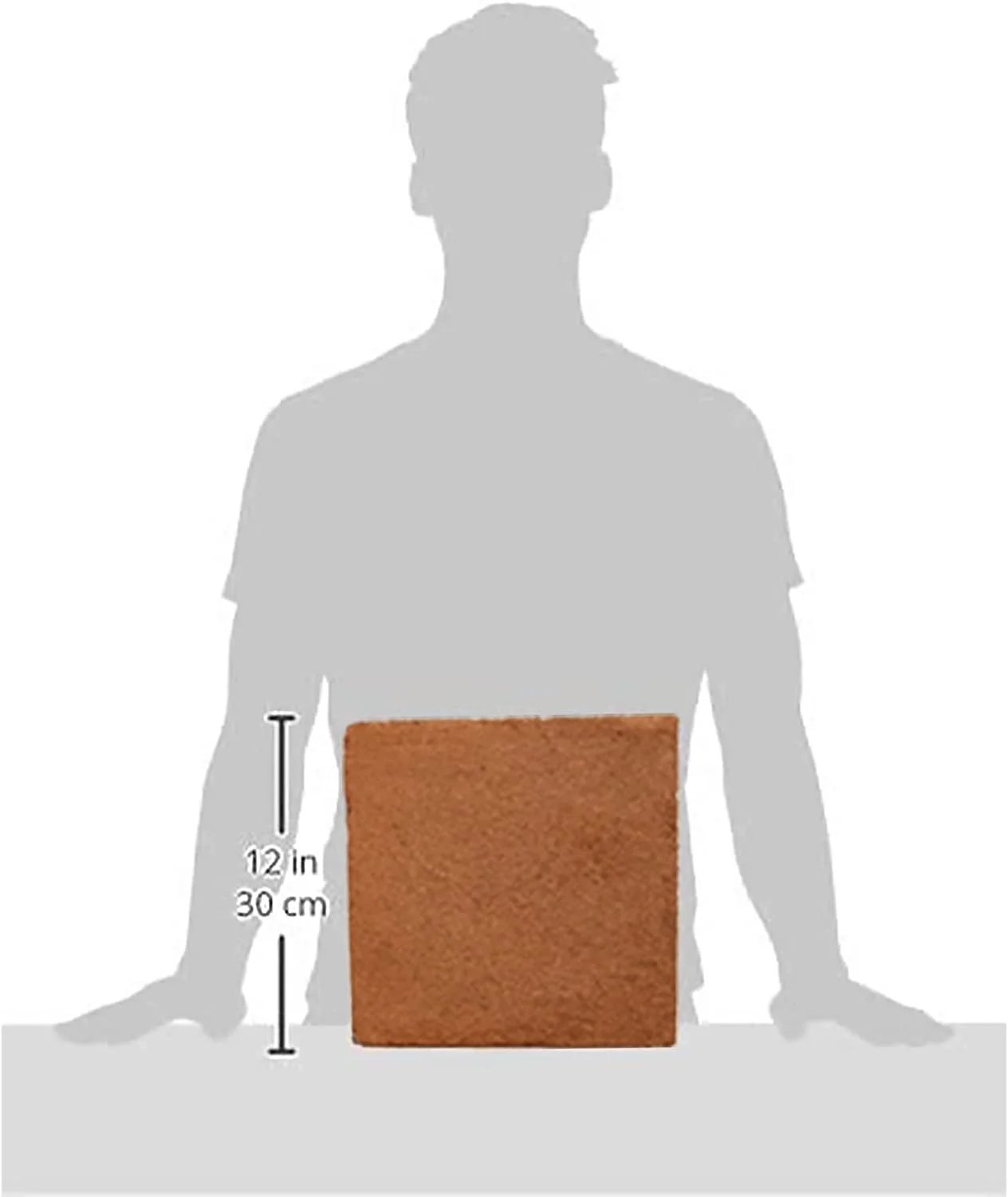 Premium Coconut Coir Pith with Low EC and pH - 100% Organic & OMRI Listed Potting Soil Substrate for Plants, Seeds, and Gardens (40 lbs)