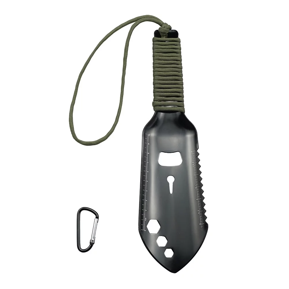 moobody Multipurpose Camping Shovel Garden Hand Trowel Portable Shovel Hiking Shovel