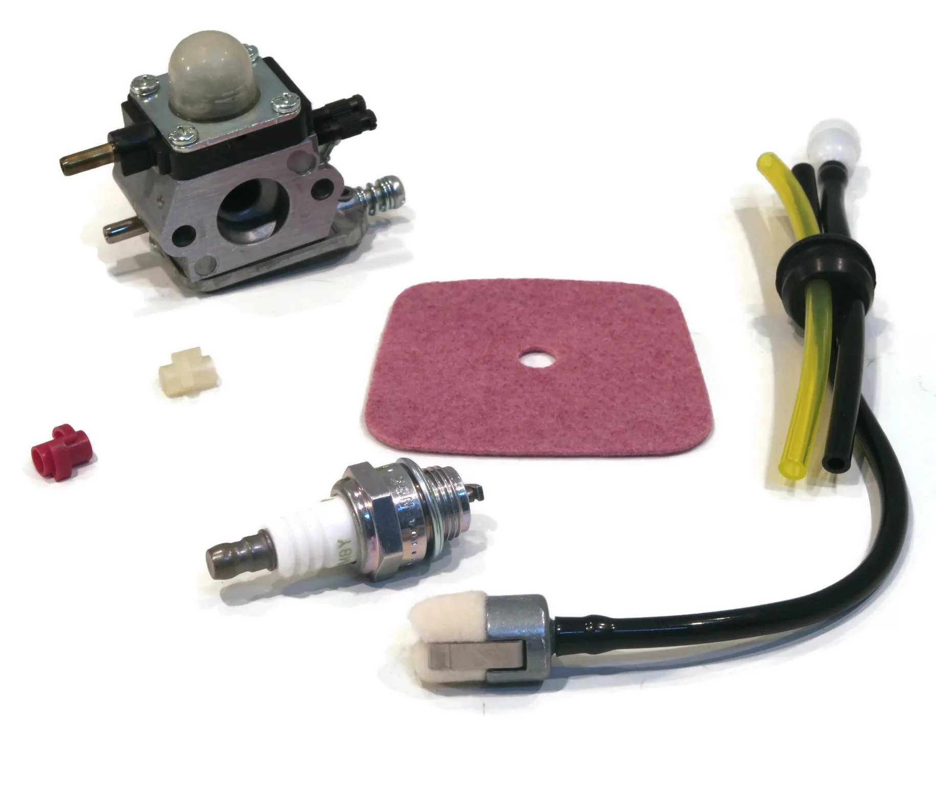 OEM Mantis Service Kit Carburetor Carb Fuel Line Kit Air Filter Spark Plug