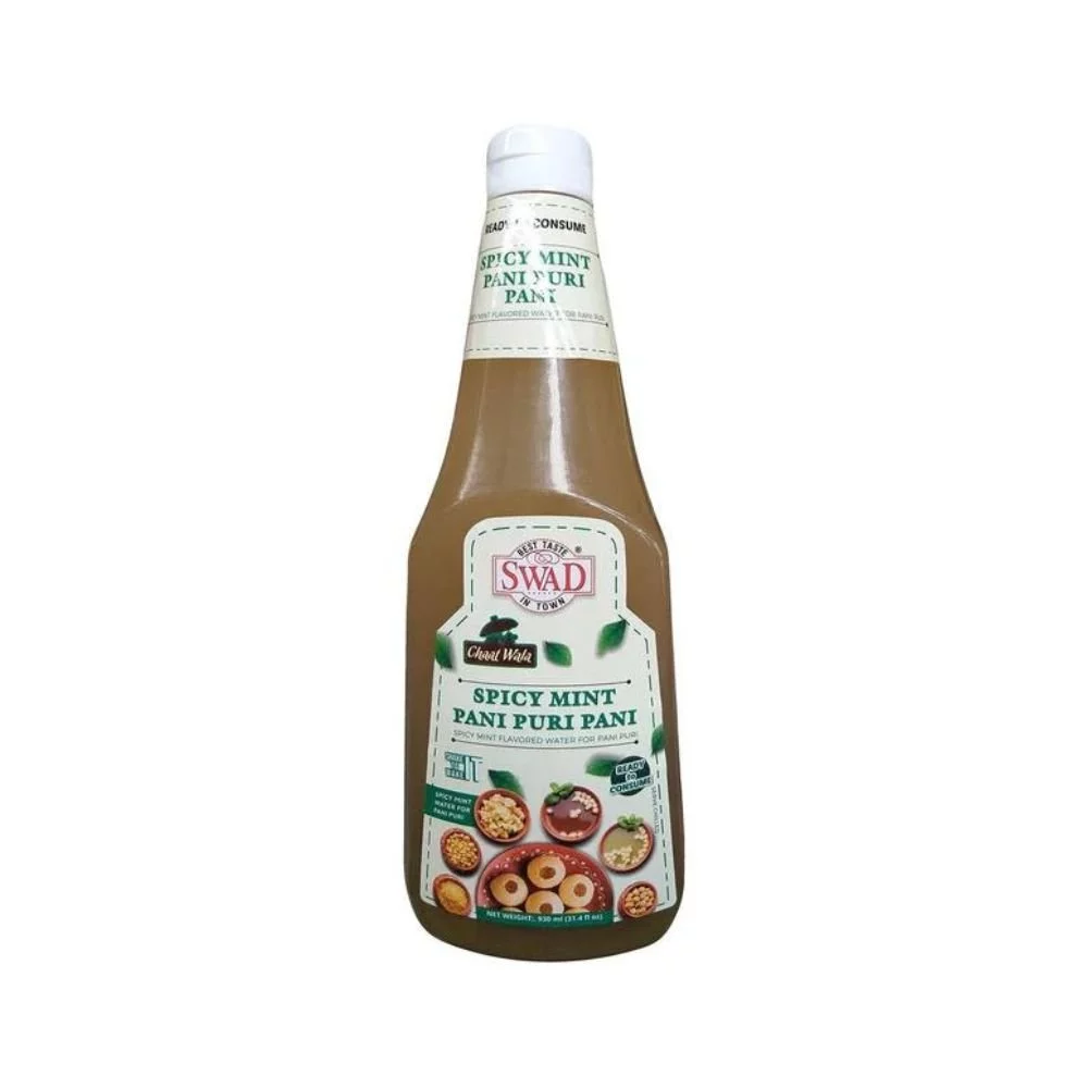 Swad Combo Spicy Mint And Tamarind Pani Puri Pani (31.4oz)
