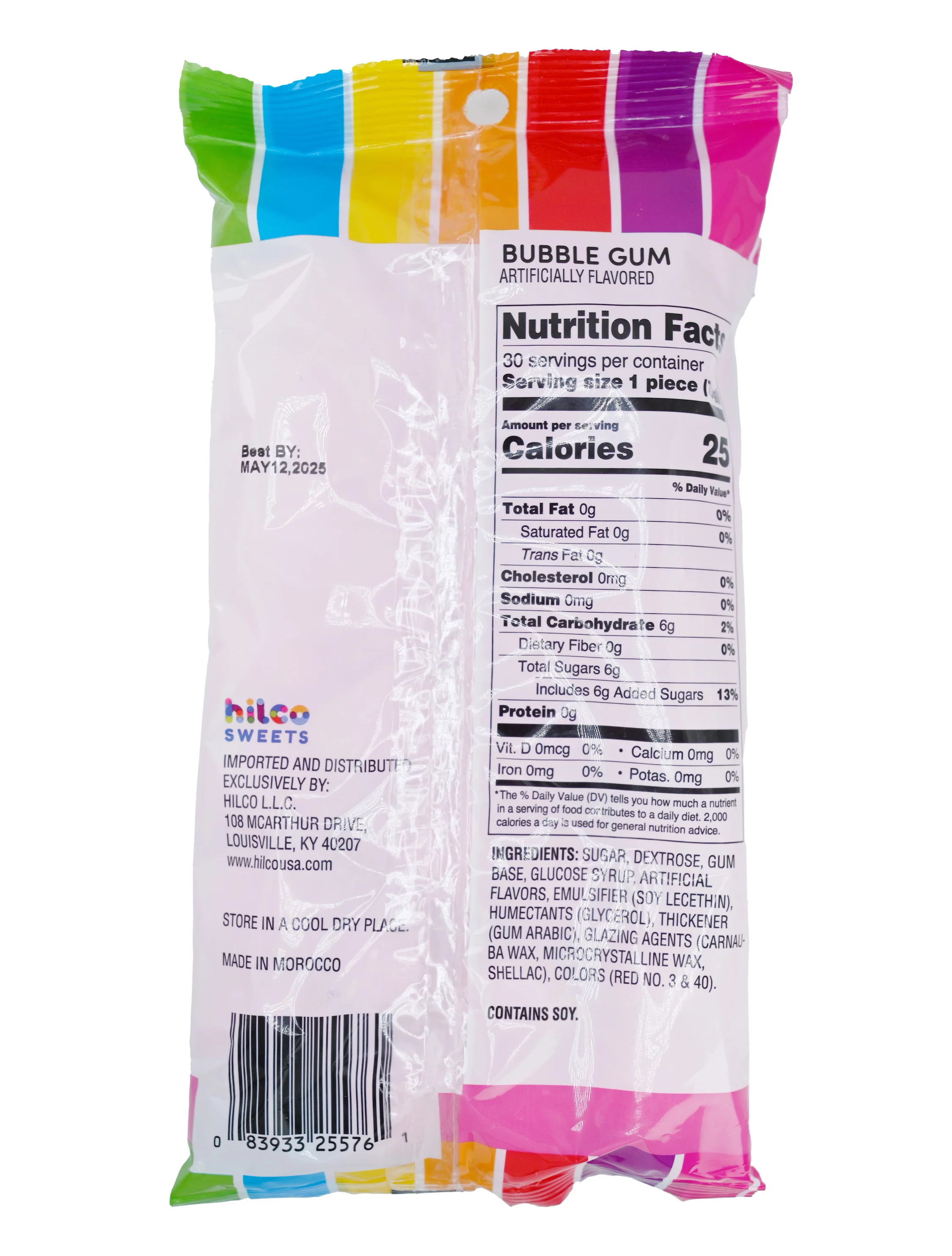 Hilco Pink Bubblegum Gumballs, 8 oz Regular Size, Chewing Gum