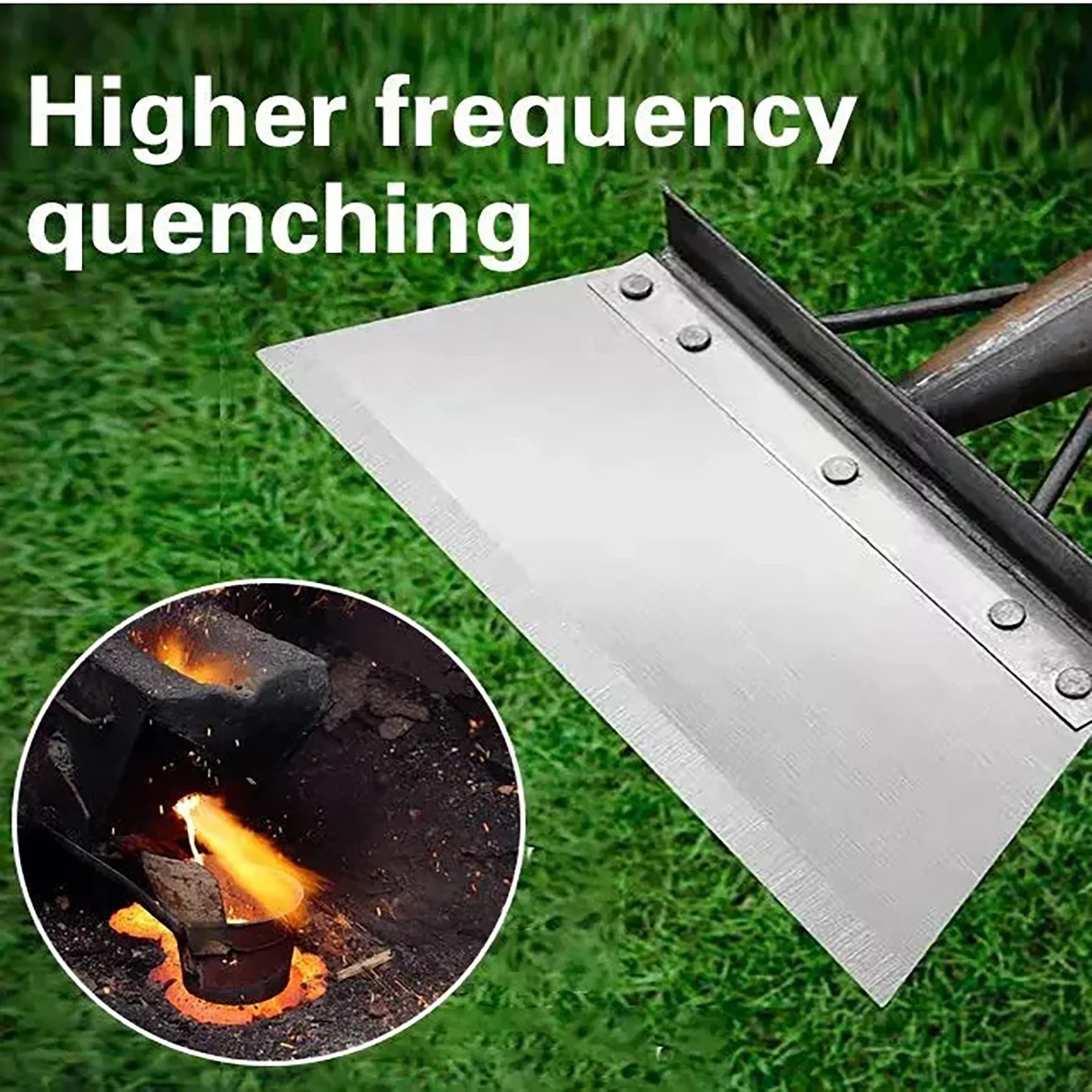 YHAIOGS Steel Flat Shovel Yard Cleaning Shovel Snow Mud Shovel Ice Shovel Wall Decontamination Cleaning Shovel Agricultural Shovel Cleaning tool