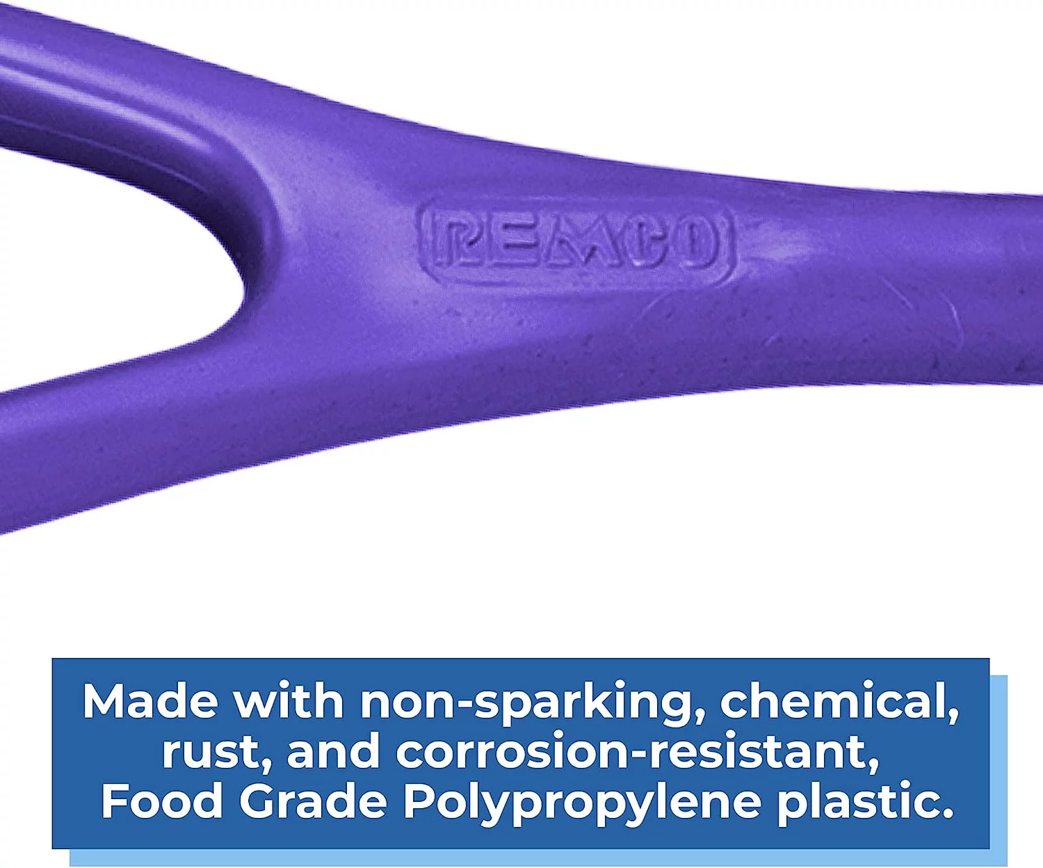 Remco Hygienic Shovel,42 1/2 in L,D Handle 69828