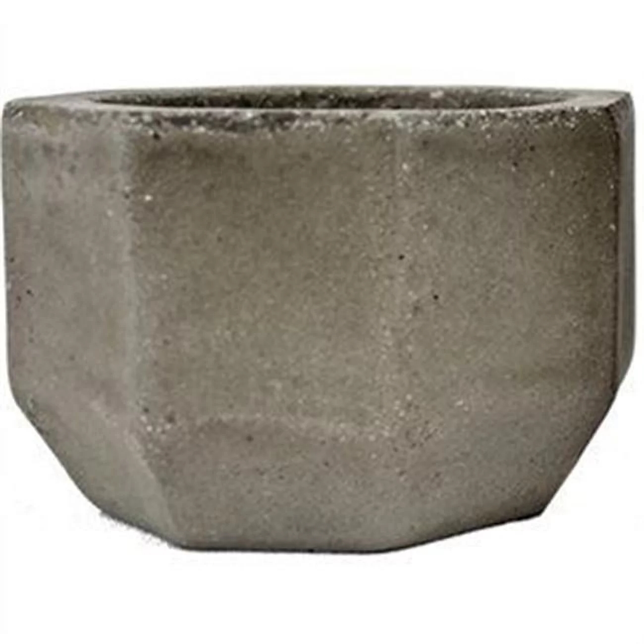 4.5 x 3 in. Lightweight Fiber Cement Hexagon Planter - Pack of 4