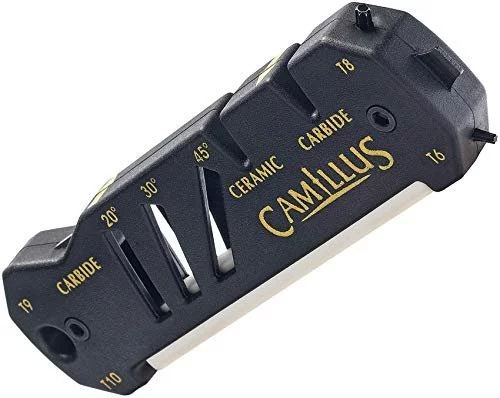 Camillus Glide Multi-Angle Carbide Sharpener, Black