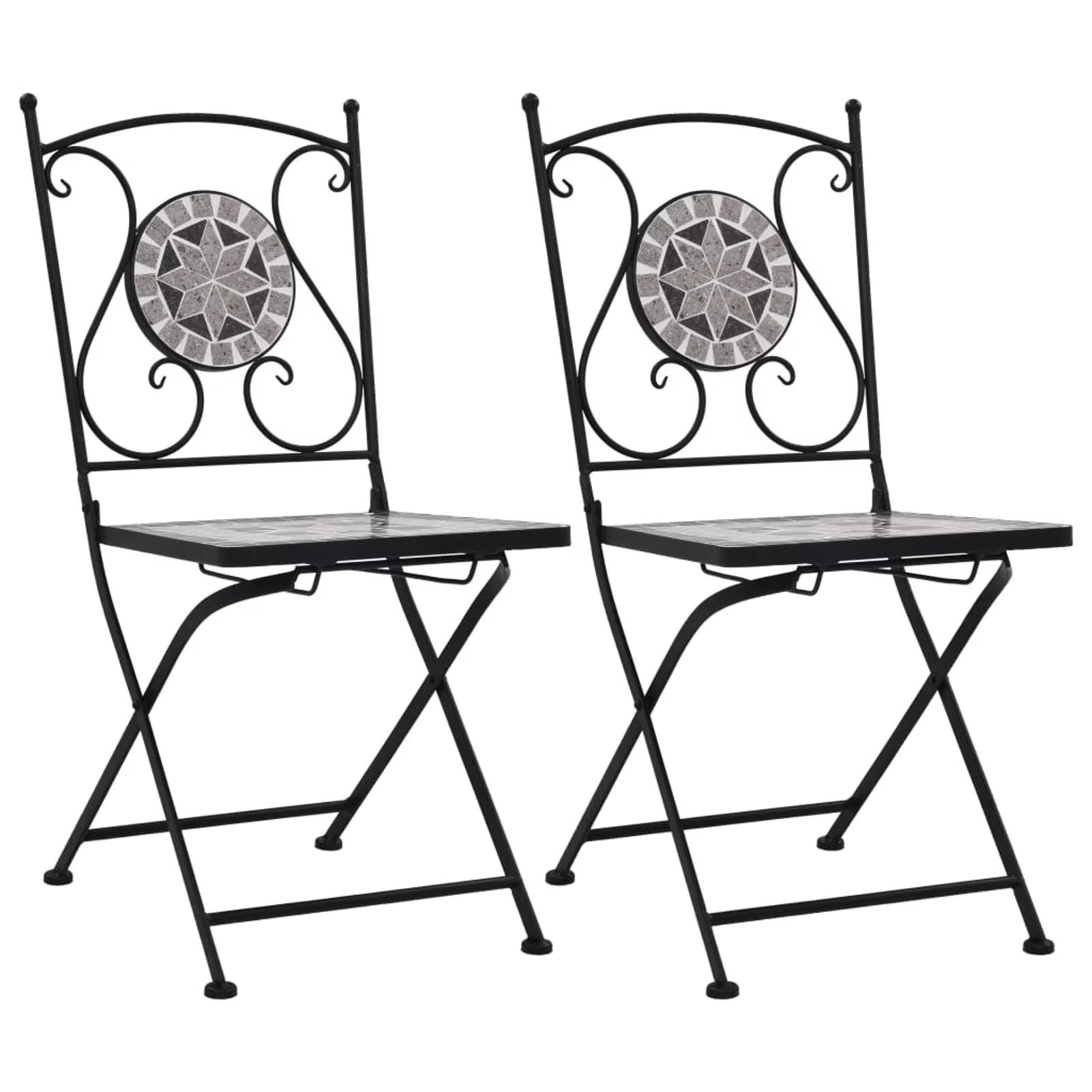 Irfora parcel,Seat Iron Frame Chair Patio Balcony 2 Pcs Chair Patio Iron Frame Patio Balcony 20 Balcony 20 X Frame Chair 15.4 X 33.9 Table Ceramic Seat Iron X 15.4 X