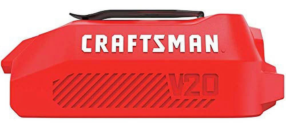 Craftsman  V20  20 volt USB Power Source Adapter  1 pc. - Case Of: 1;