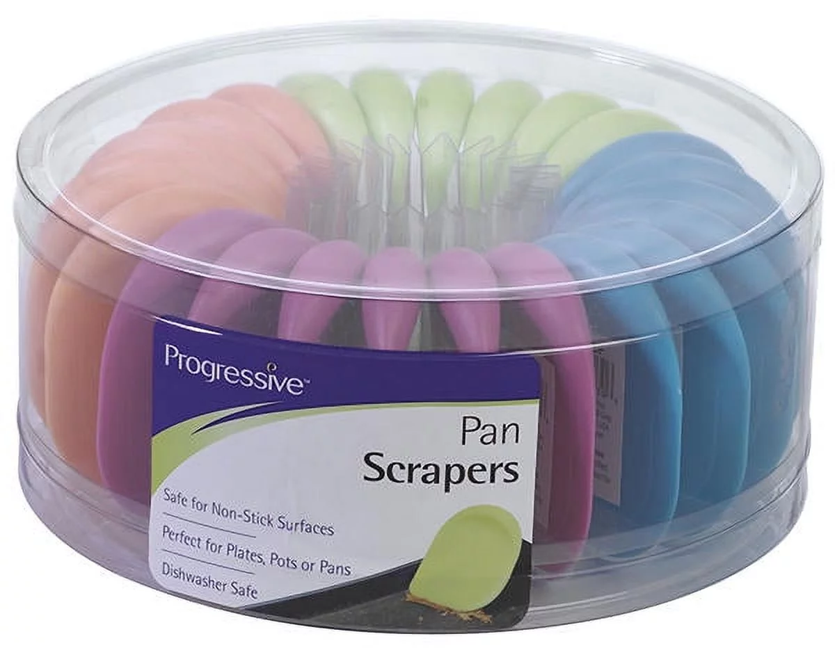 Progressive International Colored Pan Scraper 1 Piece Color May Vary GT-3300CDP