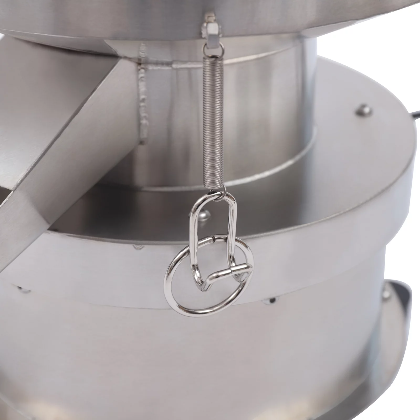 Miumaeov Automatic Sieve Shaker 50W 110V Electric Flour Sifter Vibrating Sieve Machine 1350N/Min 40-Mesh Sieve + 60-Mesh Sieve