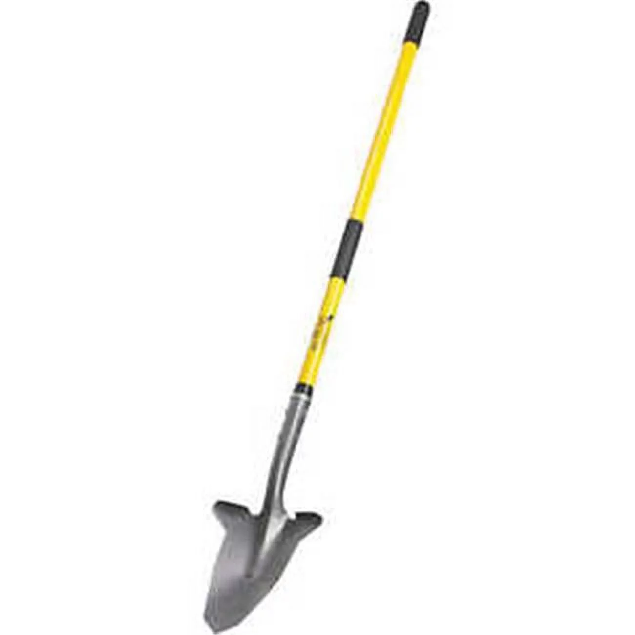Long Reinforced Fiberglass Handle with Cushion Grip, Yellow