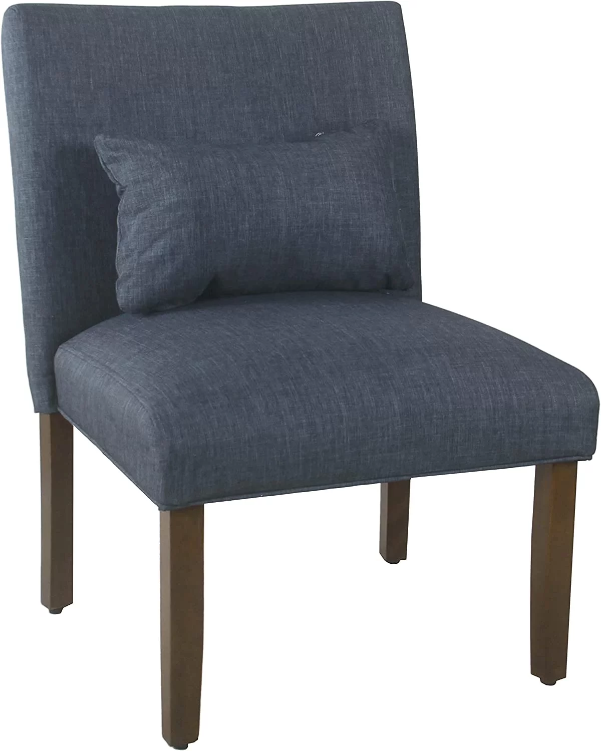 ZWNLKQG Parker  Chair with Pillow  Teal Swirl Small