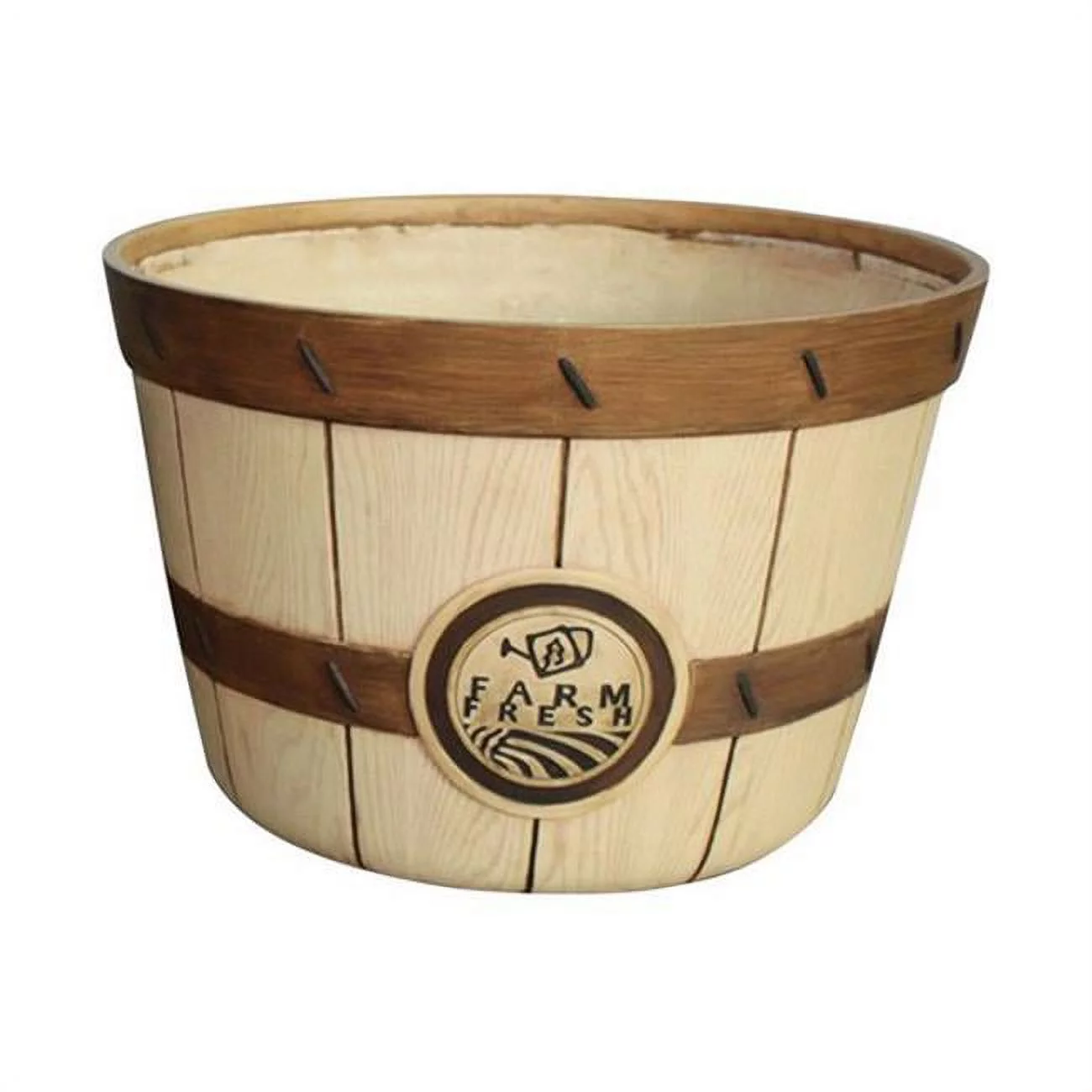 HDR-035435 16 in. Resin Brushel Planter