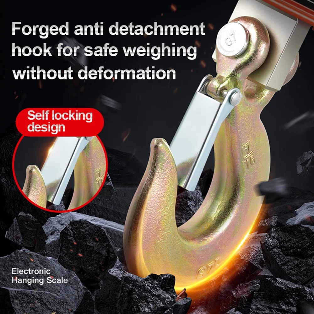 Shinysix Electronic hanging scale,Scale Heavy Duty Crane Scale Tool Scale Waterproof Crane Scale Scale Waterproof Crane Heavy Duty Scale Crane Scale Remote Heavy Duty Scale Scales Display