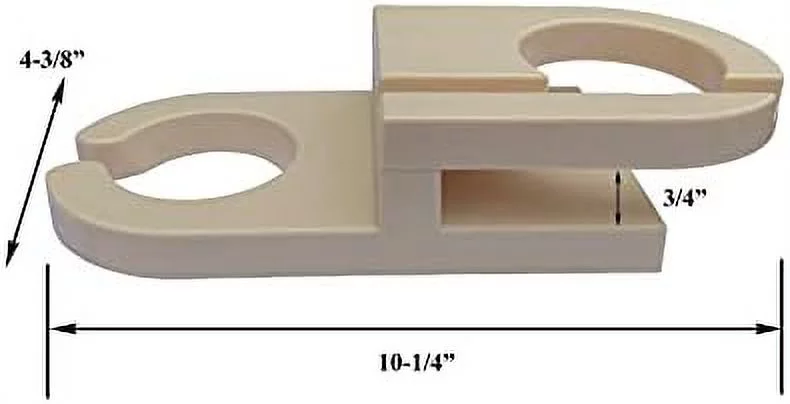 Adirondack Add-on Cup Holder, Sea Green