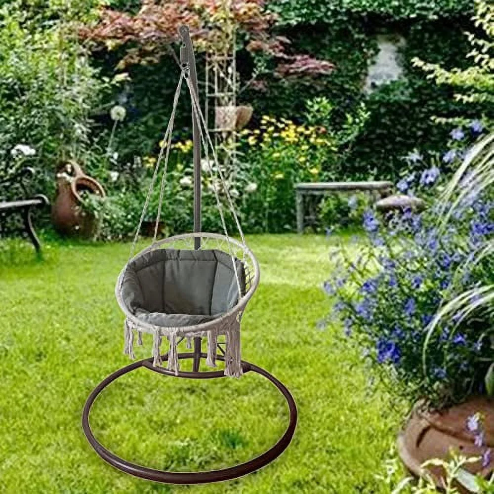 Swinging Seat Cushion Thicken Garden Hanging Basket Seat Hammock Cushion Outdoor Hanging Cushion