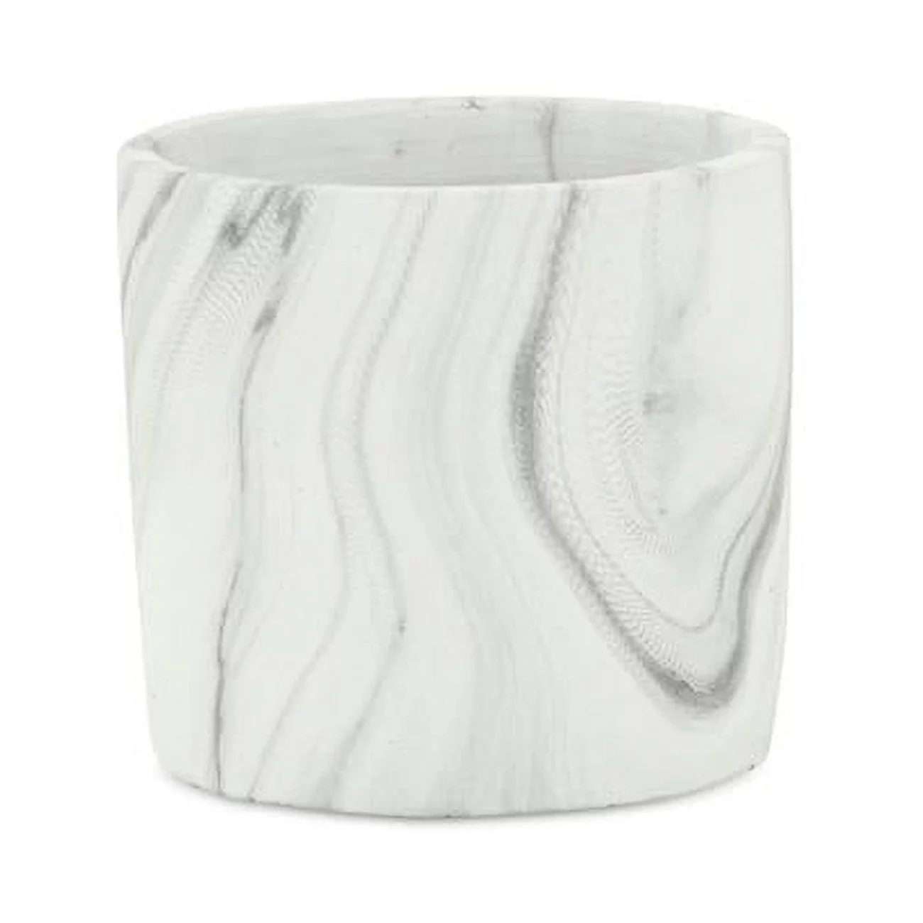 4.25 x 4.25 x 4 in. Marmoreal Marble Pot