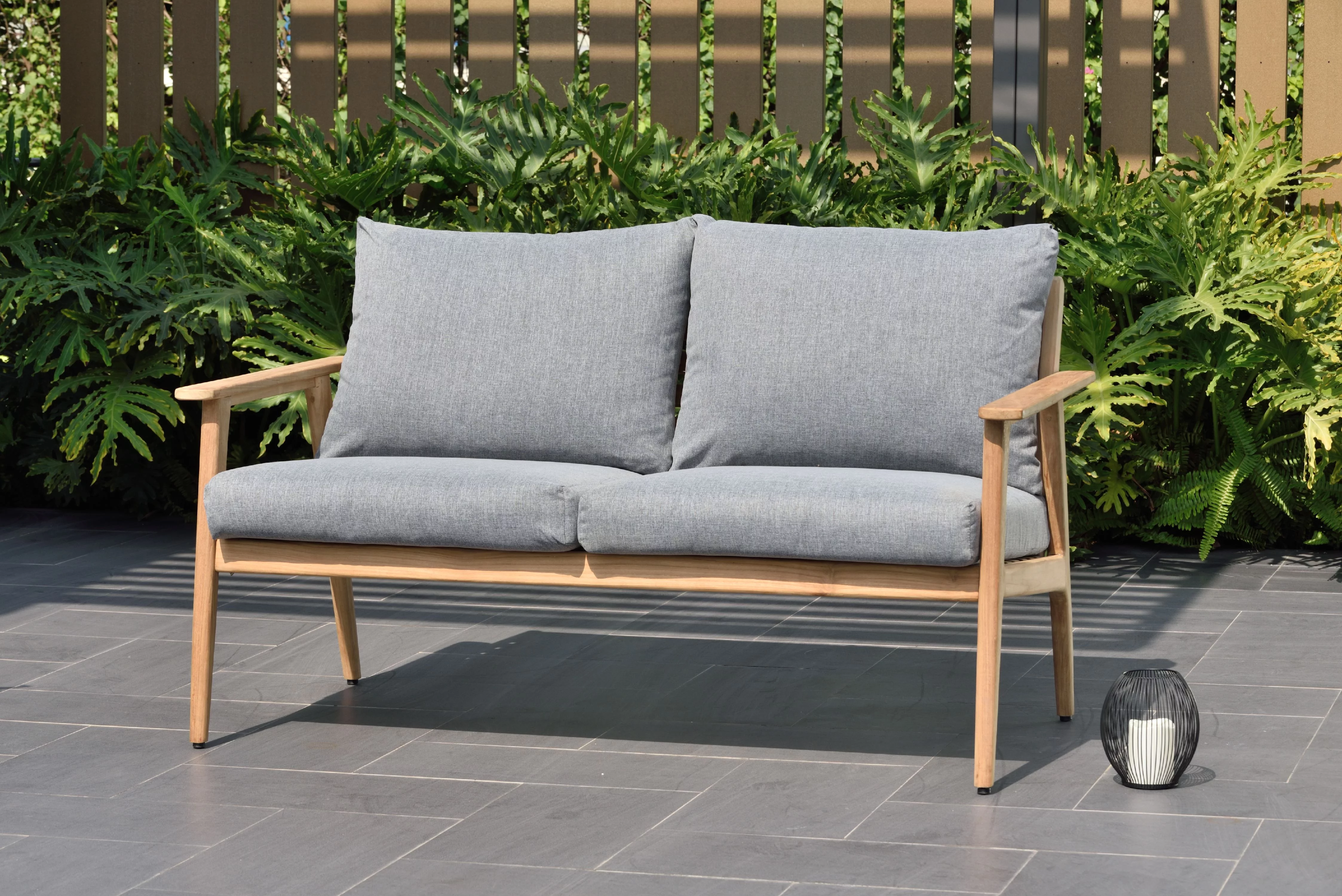 Amazonia Marin Teak 6 Pieces Patio Seating Set With Olefin Cushions, Seating Capacity: 6